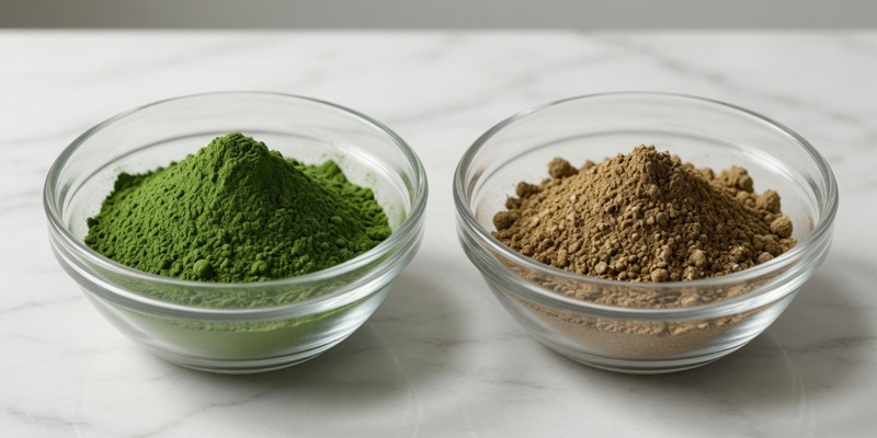 Difference Between Bad and Good Quality Moringa